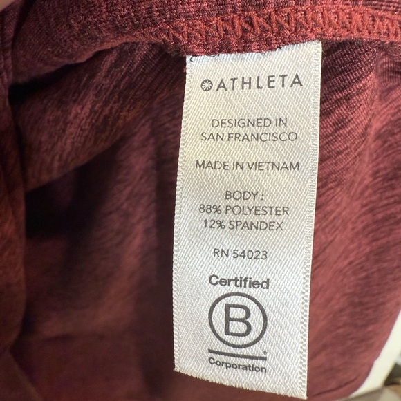 Athleta Uptempo Hoodie Sweatshirt, Maple Red SIZE XL - Picture 7 of 12